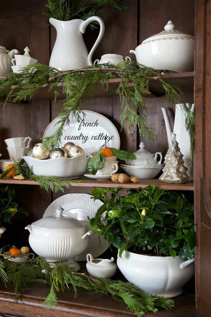 Create a French-Inspired Christmas Kitchen Nook