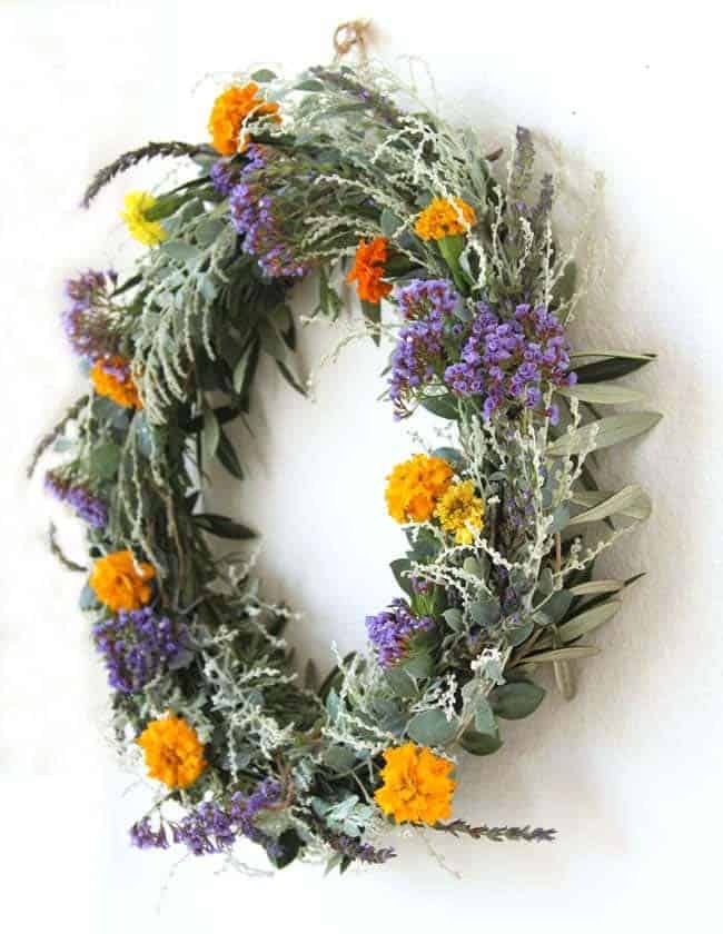 Fragrant Eucalyptus And Dried Flowers