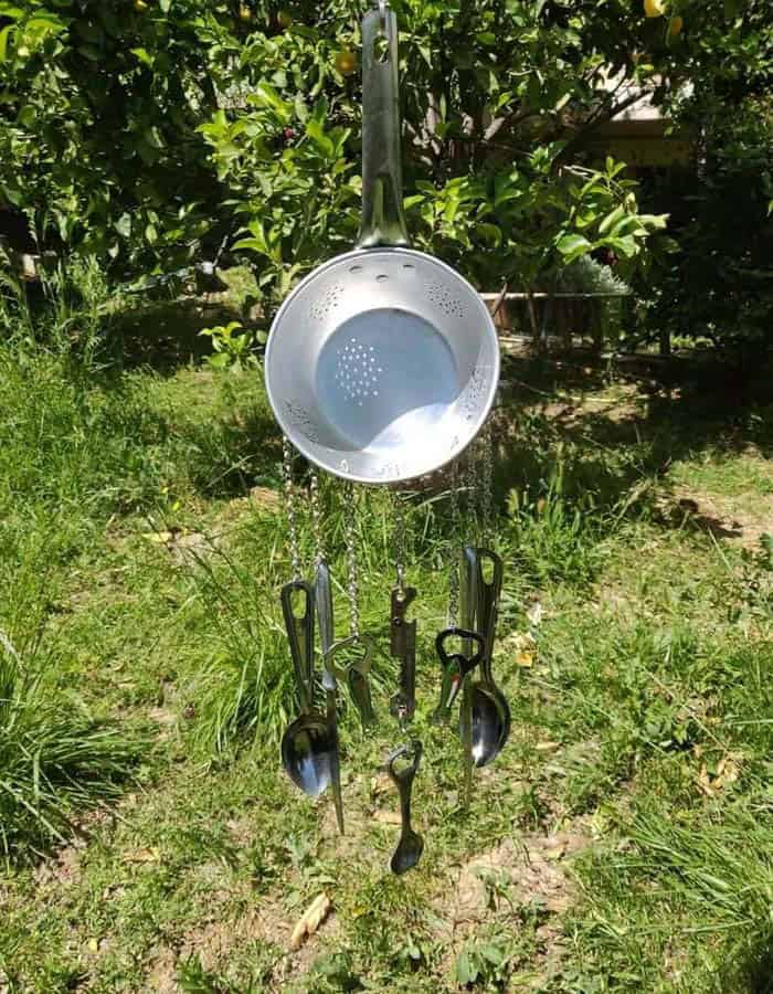 Decorate with an Upcycled Wind Chime