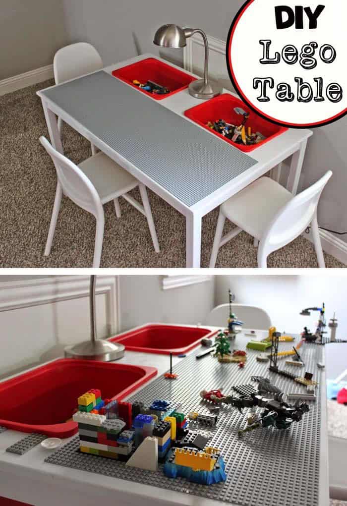 Lego Storage Play Table