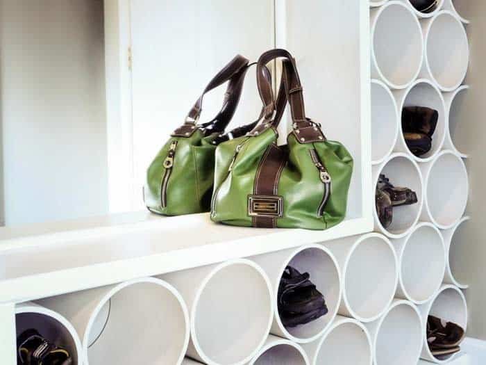 Stand Out with PVC Pipes Shoe Organizers