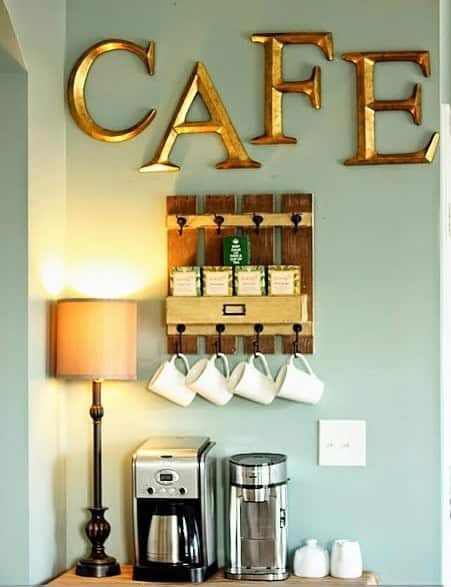 Get Creative with Your Coffee Station Decor