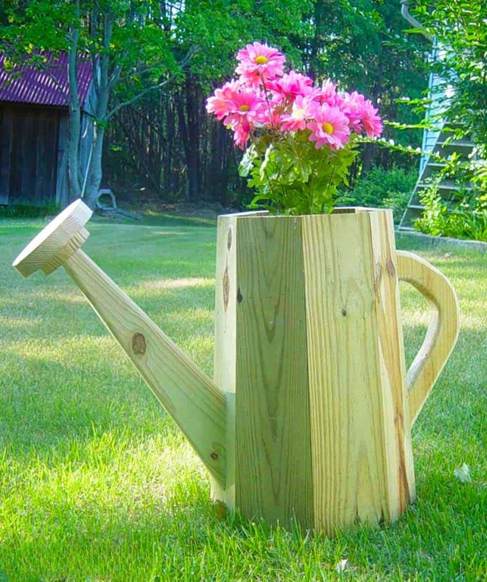 Whimsical Wooden Planter