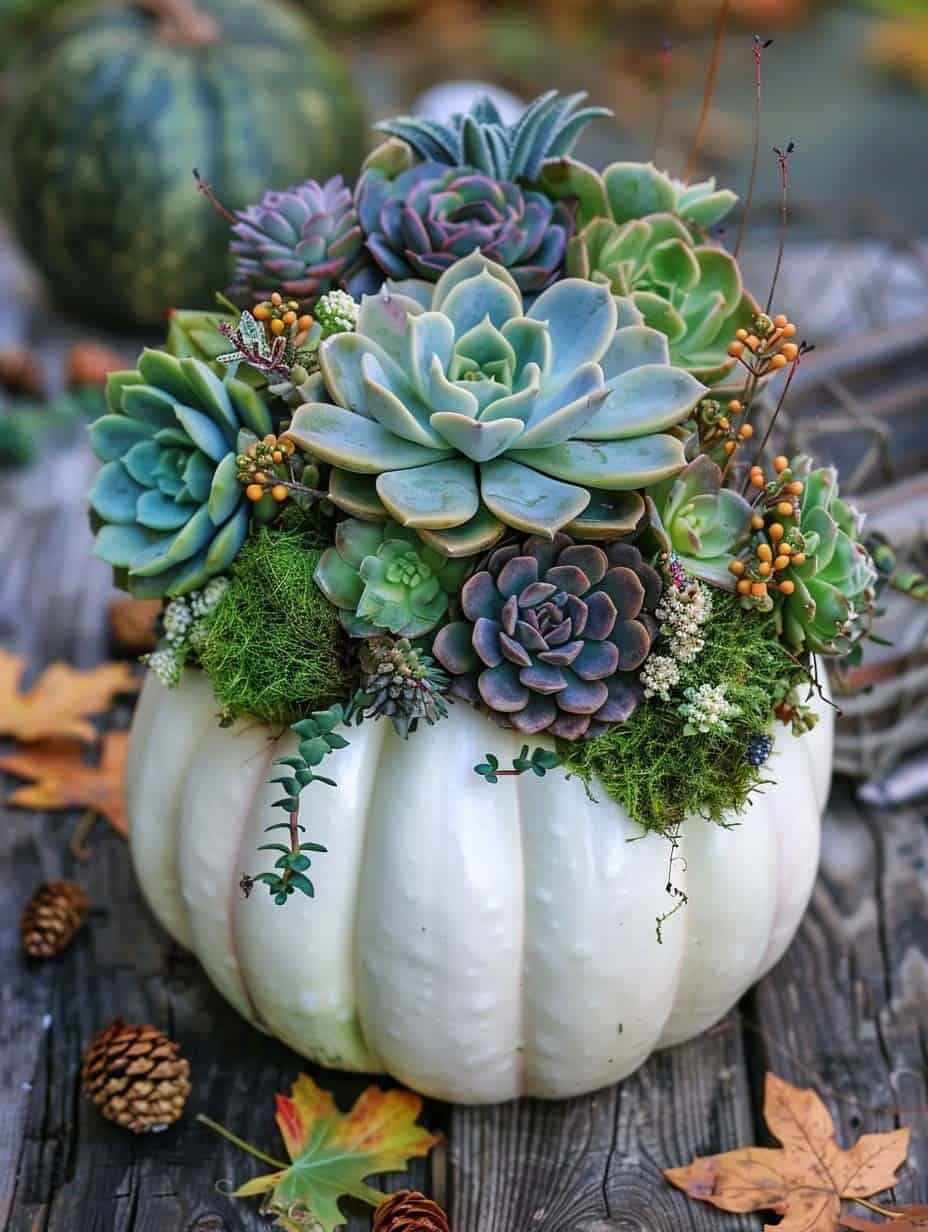 Succulent Pumpkin Delight