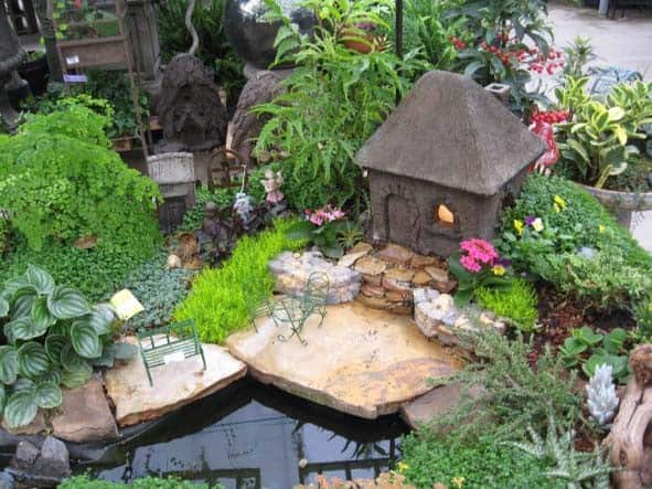 Turn Your Fairy Garden into a Magical Oasis with a Mini Pond