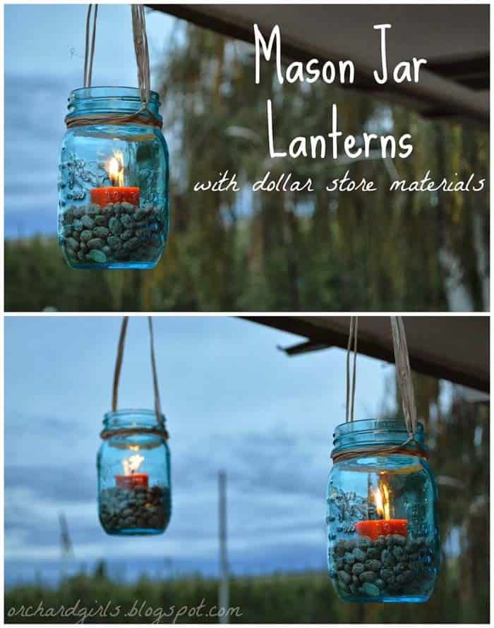 Create Magical Lighting with Mason Jar Lanterns