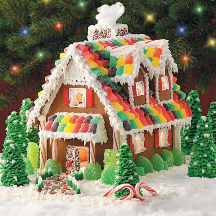 Make a Two-Storey Gingerbread Cottage