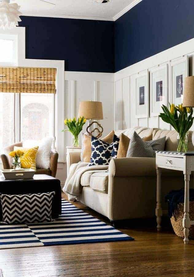 Living Room Wainscoting Ideas