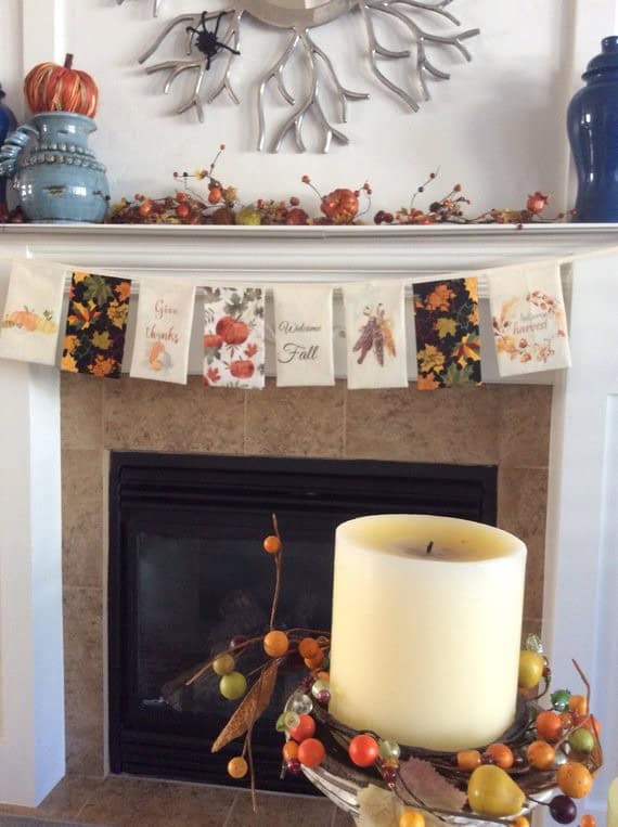 Transform Your Home with a Fall Decor Mantle Banner