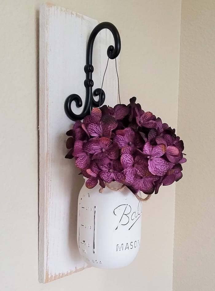 Farmhouse Chic Hydrangea Vase