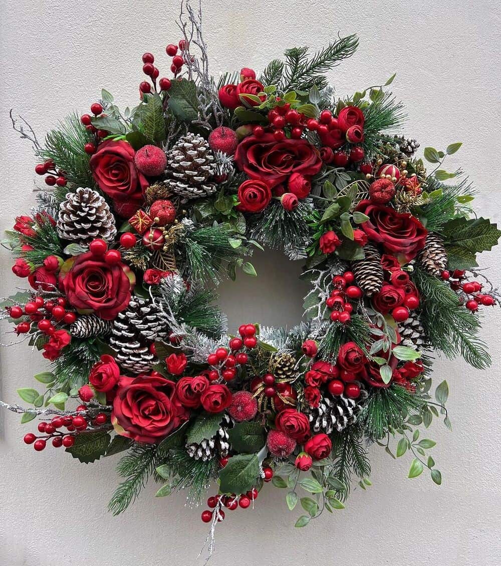 Lush Christmas Wreath