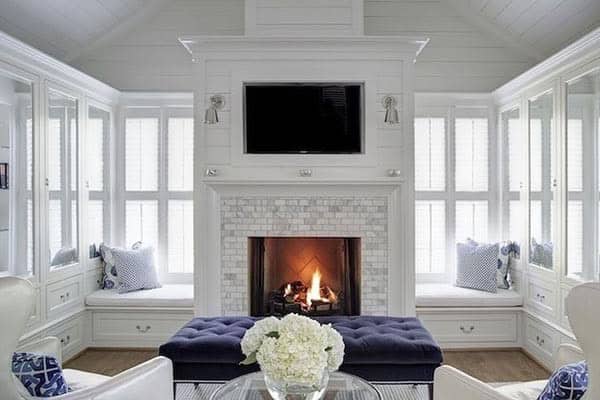 Bring Nordic Charm to Your Home with a Fireplace Mantel