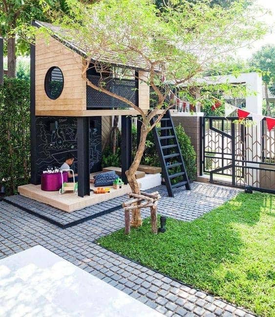 Double The Play Area With A Raised House