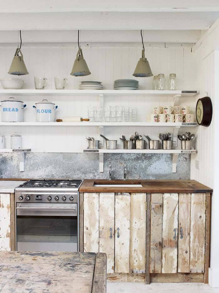 Modern Farmhouse-Industrial Kitchen with Shiplap Accents