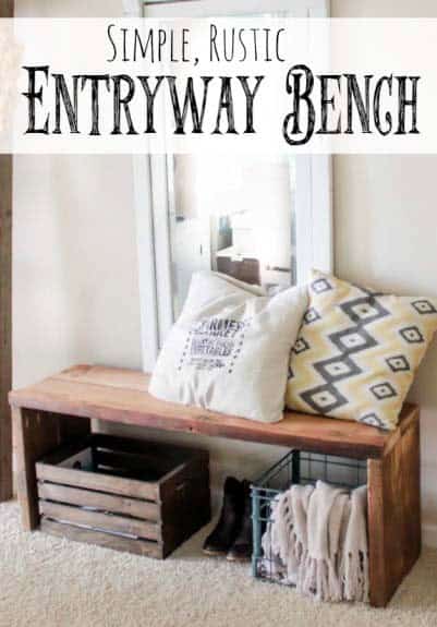 Add Décor To A Simple Bench