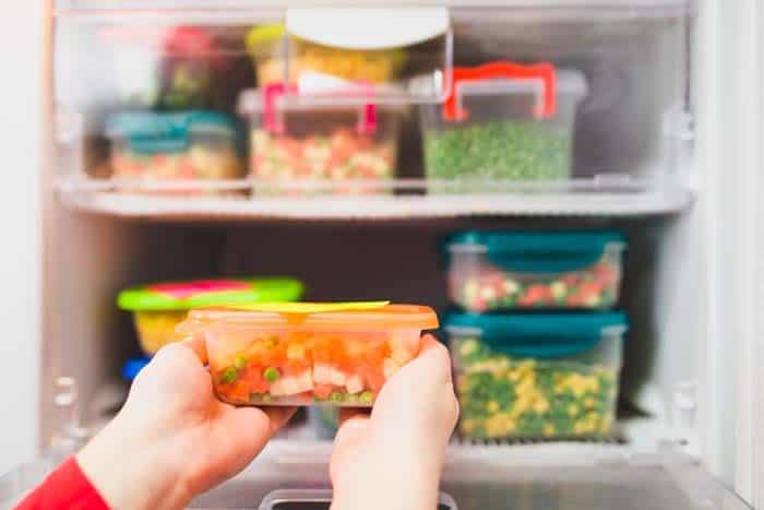 Maximize Freezer Space with Plastic Food Container Storage