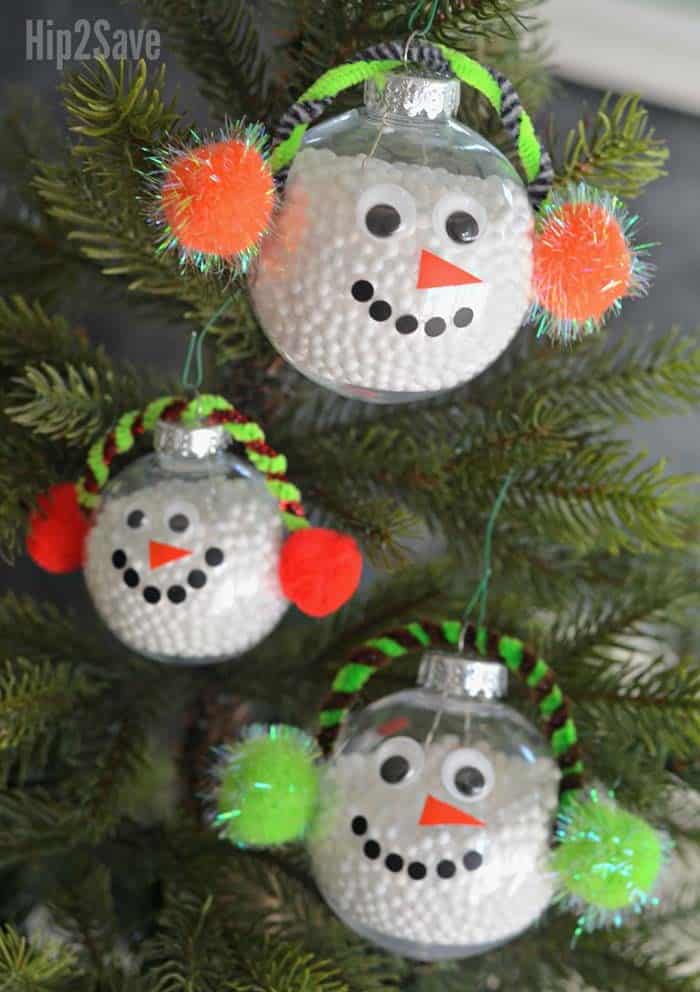 Personalized Winter Ornament Project for Kids