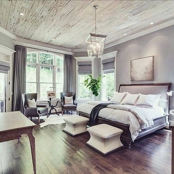 Bring Farmhouse Elegance in Your Master Bedroom