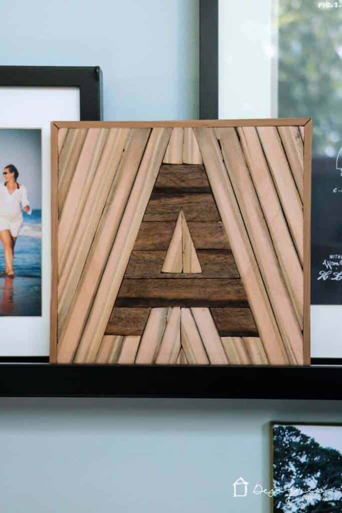 Framed Letter Art