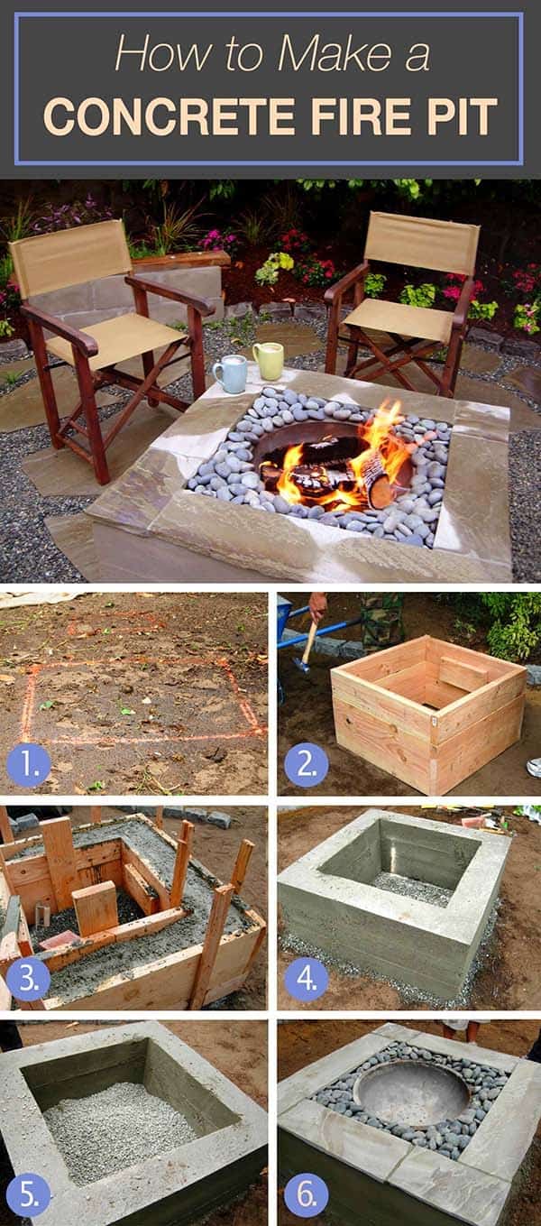 Above-Ground Rustic Fire Pit