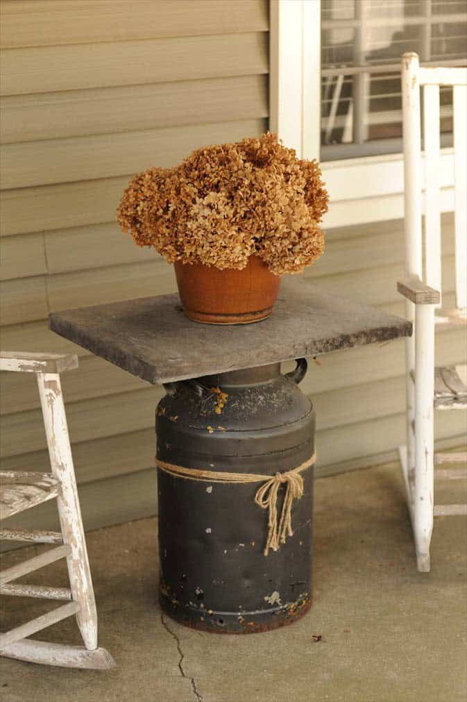 Add Whimsical Charm to Your Porch with a Floral Decor Piece