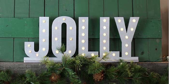 Holiday Marquee Signs