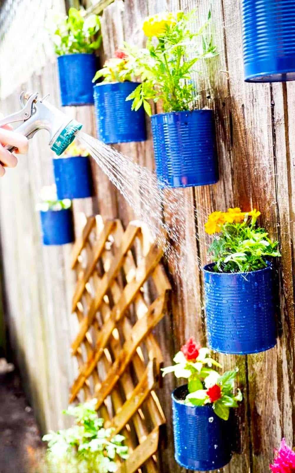 Watering Wall Planters