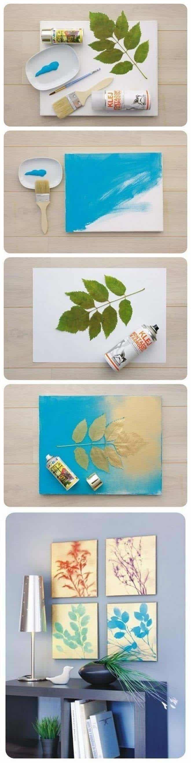 Easy Spray Paint Plant Decor