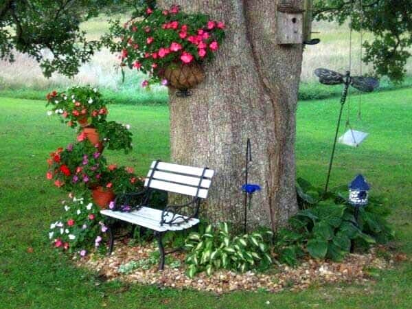 Build a Cozy Nook Under a Tree