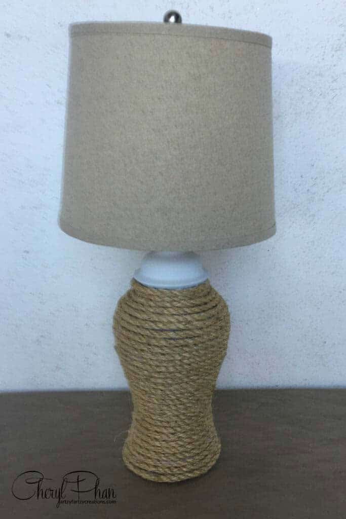 Wrap Any Lamp With Rope