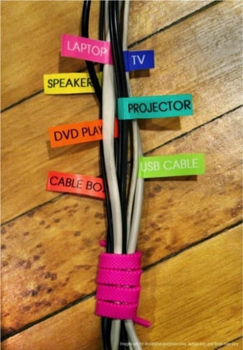 Label Cables for Easy Organization