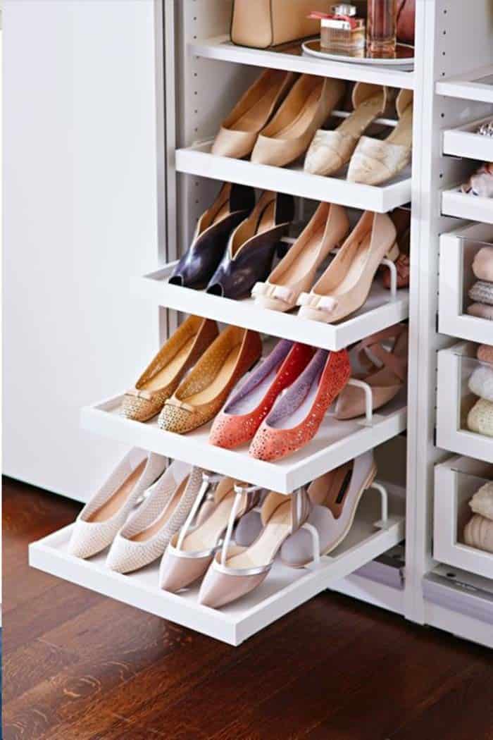 Give Your Home an Elegant Look with Shoe Drawers