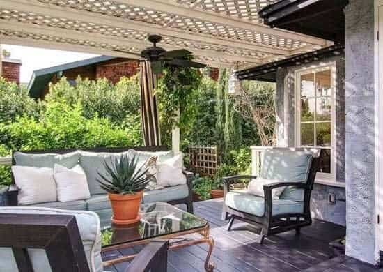 Lattice Porch Ceiling