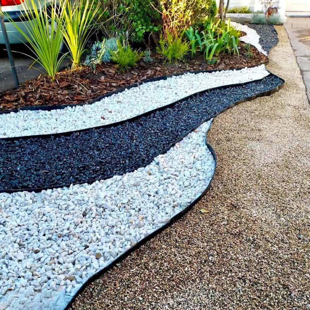 Layered Gravel Garden