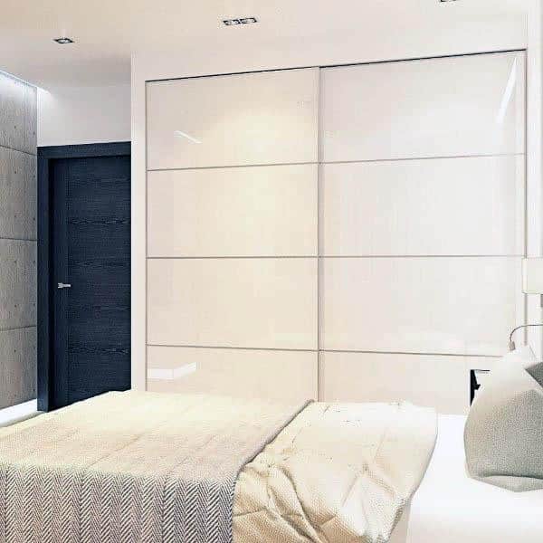 Liven Your Bedroom with White Closet Doors