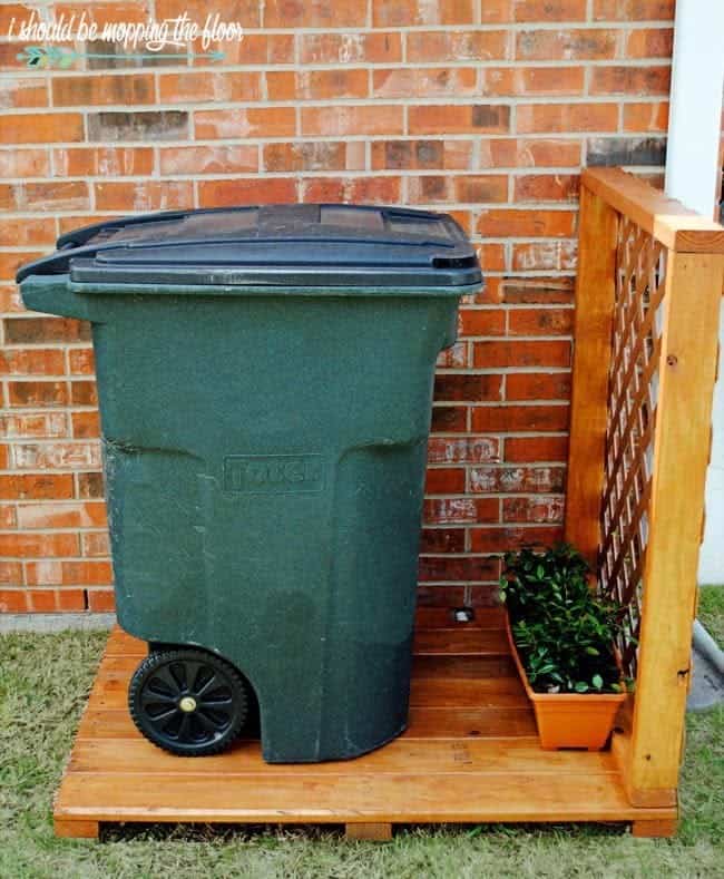 Make A Dedicated Place For The Waste Bin