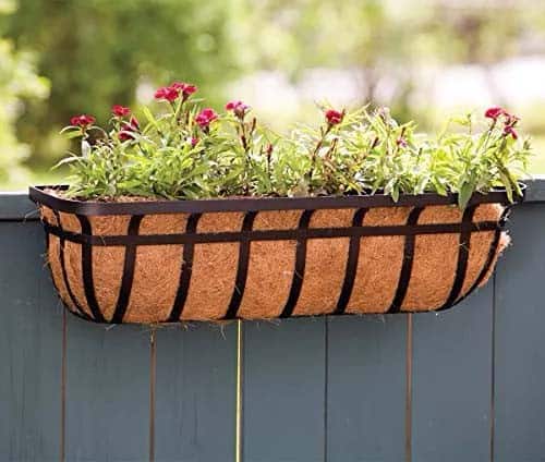 Iron Window Box With Hooks