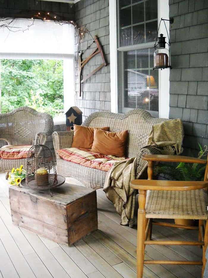 Enchant Your Porch with Mixed Textures