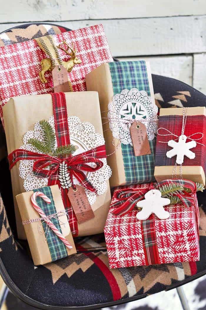 Make A Rustic Statement With Gift Wrap