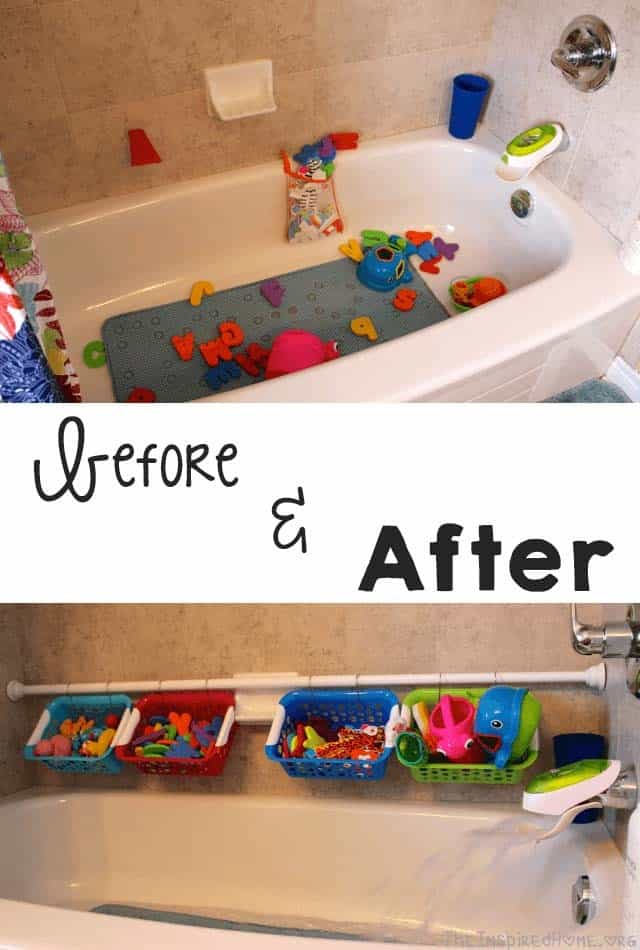 Declutter Bathroom Toy Storage with Innovative Solutions