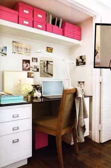 Design a More Productive Office with Your Closet