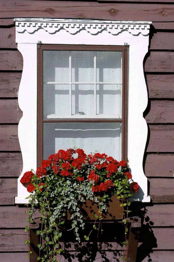 Complement Farmhouse Decor with a Window Box Planter