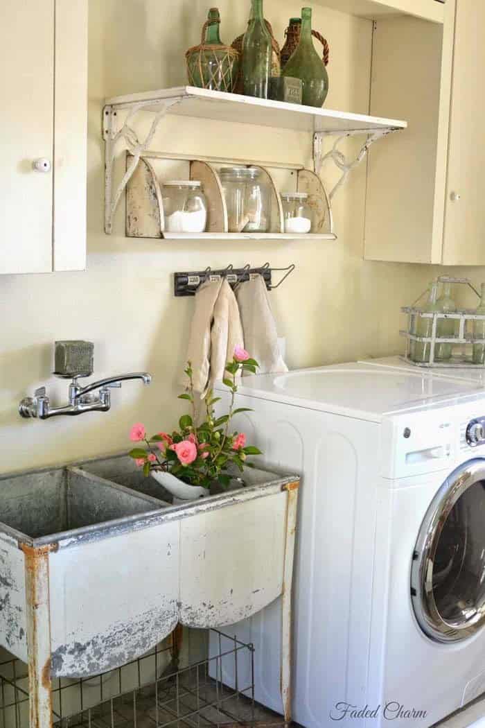 Add Classic Charm with an Antique Wash Tub