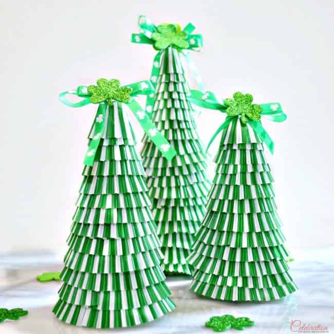 Craft a Festive St. Patrick’s Day Tree with Cupcake Liners