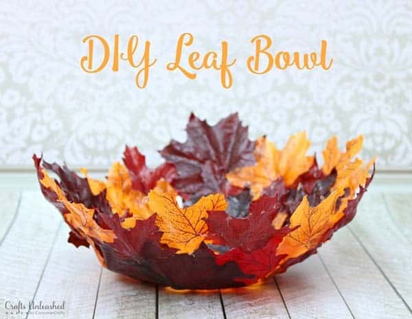 Showcase Your Creativity with a Beautiful Fall Leaf Bowl