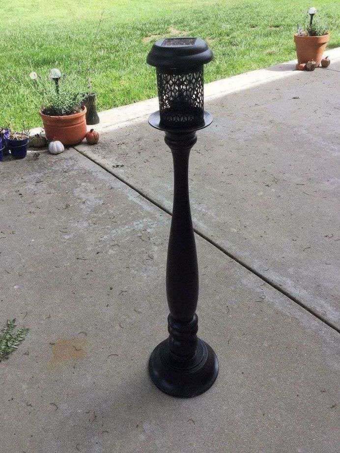 Elevate Outdoor Ambience with Solar Candlestick Topper