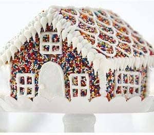 Decorate a Gingerbread House with Nonpareils