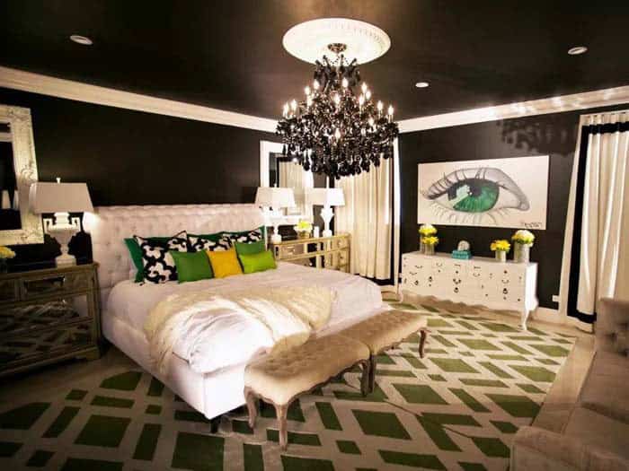 Personalize Your Black and White Bedroom