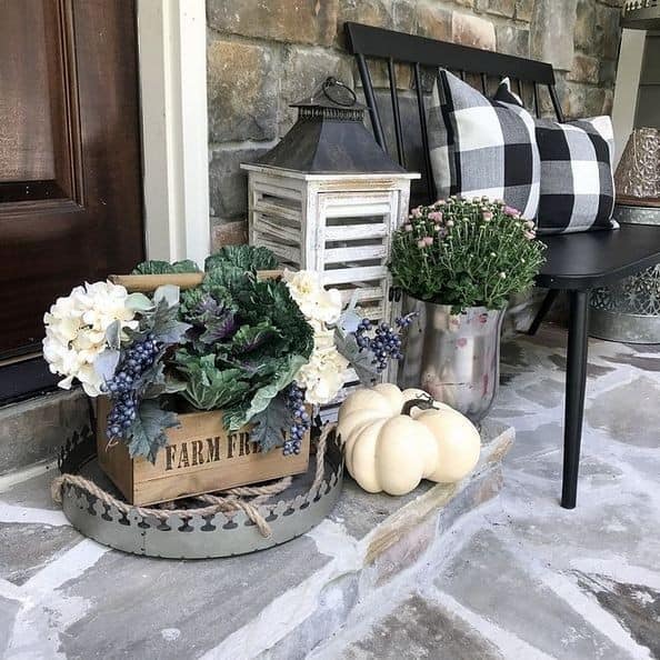 Upcycle Everyday Items into Rustic Porch Decorations