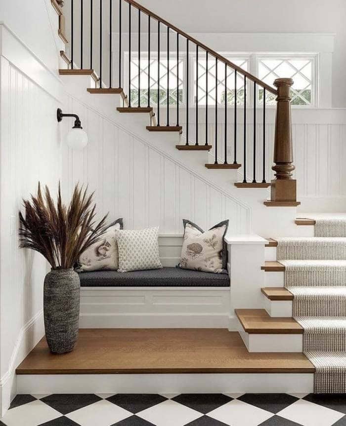 Use The Staircase Nook To Give Your Home Character